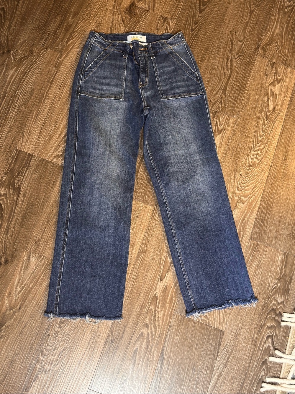 Lovervet Women’s Wide-Leg Denim Jeans - Blue / BNWOT